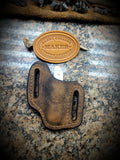 Badlands Beaver Tail Case Mini Trapper Sheath