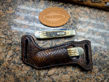 Horizontal Beaver Tail Case Trapper Sheath