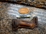 Horizontal Beaver Tail Case Trapper Sheath