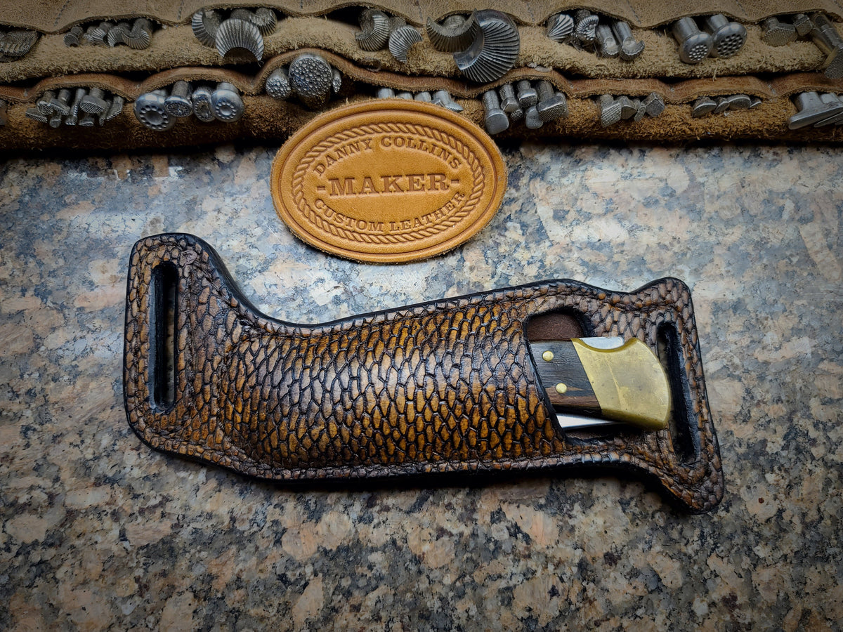 Badlands Horizontal Beaver Tail Case Folding Hunter Sheath Danny
