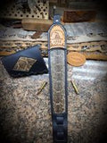 Black Buffalo Don't Tread On Me Rifle Sling with Rattlesnake Inlay