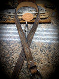 Crazy Horse Buffalo Leather Belt Western Diamondback Rattlesnake Inlay