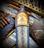 Dont Tread On Me Rifle Sling. Rattlesnake and buffalo Rifle sling.