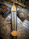 Dont Tread On Me Rifle Sling. Rattlesnake and buffalo Rifle sling.