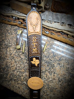 Personalized Leather Rifle Slings