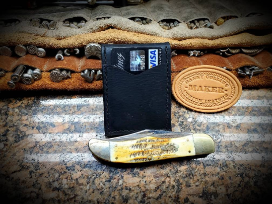 Minimalist wallet, Front Pocket Wallet,  Money clip wallet, Card Wallet