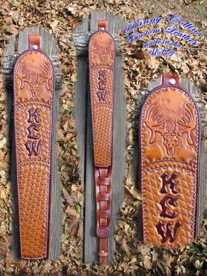 Custom Leather Rifle Slings