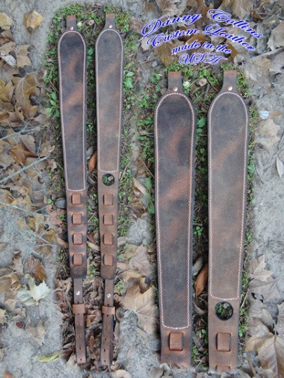 Buffalo leather Medium width rifle sling, Rifle sling, Buffalo rifle sling