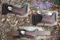 Case Trapper sheath, Buffalo leather Knife Sheath, Horizontal Knife Sheath